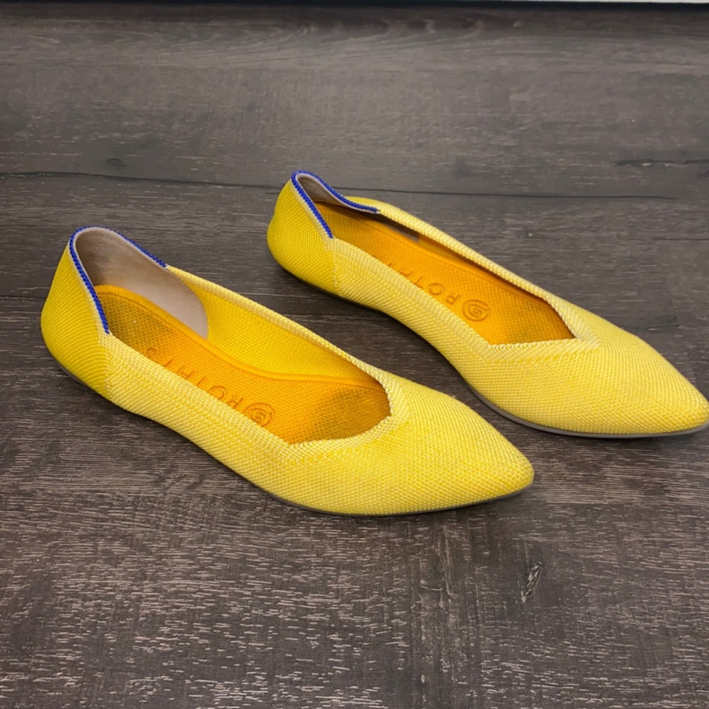Rothy’s Pointed-Toe Flats